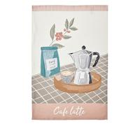 Strofinaccio stampato in meticcio, Cafe Latte, 50 x 75 cm, Coucke