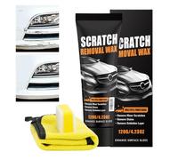 Strofinolo Rimuovi Auto - Lucidante e Ripristina Brillantezza Carrozzeria,Kit Pulitore 120g Elimina Auto,per SUV, Fuoristrada, Pickup, Berlina, Vetri, Fari, Pannelli, Cerchioni