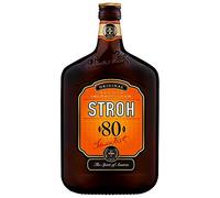 Stroh 80 RUM STROH 80 Austria Inlander Rum 70 cl, Original STROH Inländer Rum, essenza di rum per la tradizione culinaria e dolciaria austriaca in pasticcini, torte e dessert e cocktail