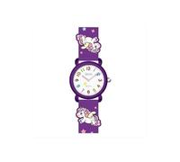 Stroili Orologio bambina Kids viola con unicorni 1693302 cassa e cinturino silicone