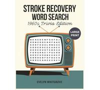 Stroke Recovery Word Search: 1960s Trivia Edition
