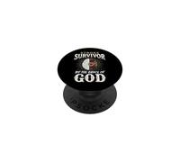 Stroke Survivor By The Grace Of God PopSockets PopGrip Adesivo