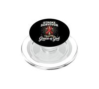 Stroke Survivor By The Grace Of God PopSockets PopGrip per MagSafe