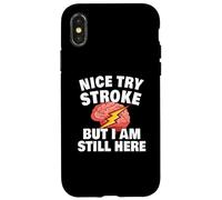 Stroke Survivor Stroke Awareness Rehab - bel colpo di prova Custodia per iPhone X/XS