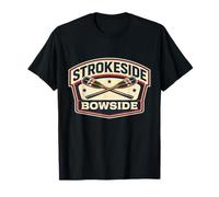 Strokeside Bowside Rowing Crew Team Inside Joke Frase Citazione Maglietta