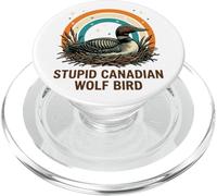 Strolaga Uccello Retrò Canada Divertente Natura PopSockets PopGrip per MagSafe