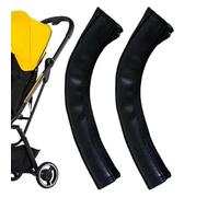 Stroller Armrest Handle Sleeve Cover - Leather Stroller Handle Cover | PU Leather Strollers Armrest Case Covers | Strollêr Armrêst Case Covers with Removable Zipper | Strollêr Strap/Handlê Replacement