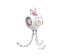 Stroller Cooling Fan, Portable Clip on Fans, Baby Carriage, Multi Functional Rechargeable Device for Car Seat, Shopping Cart, Camping, Travel, Outdoor Use, Adjustable Speed, 7.87x4.33x4.53 Inches