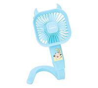 Stroller Cooling Fan, Portable Foldable Air Device, Three Speed Mini Blower, Child Comfort Air Circulator, for Car Seats Cribs Bicycles Motorcycles Scooters Backseat Camping Travel Golf Cart Bed Use