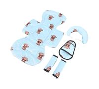Stroller Cooling Pad, Supporto Morbido e Comodo (BLUE) | Poliestere traspirante, Uso multifunzionale, comfort annuale, Facile da indossare, Supporta e vita