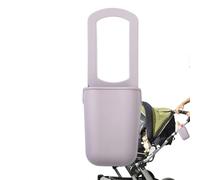 Stroller Cup Holder, portatile Silicone Drink Carrier, flessibile archiviazione Basket Attachment, Spill-Resistant Multi-Use Design, Lightweight for Treadmills Yard Stadium Park Picnic Bicycles Garden