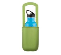 Stroller Cup Holder, Silicone Portable Beverage Carrier, Genral Clip on Storage Basket, 11.02x3.54x2.76 Inches Heat Resistant Design, for Bicycles, Treadmills, Picnic, Golf, Park, Yard, Garden Use