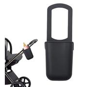 Stroller Cup Holder, Silicone Portable Cup Holder, 11.02x3.54in Storage Bags Baskets, Flexible Grip Attachment, Spill Resistant Design for Golf, Treadmills, Stadium, Picnic, Garden Use