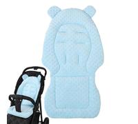 Stroller Cushion | Double-Sided Baby Stroller Seat Liners | Comfortable Breathable Cotton Stroller Mat To Support Baby's Head, Back, And Hips, All Season Use