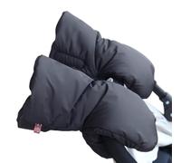 Stroller Hand Mittens - Thermal Muff Gloves 20x25cm, Fleece Lined Cover | Waterproof Windproof Protection Extra Thick Lining Thermal Warmth Handlebar Fit Comfortable Grip Cold Weather Accessory Practi