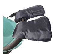Stroller Hand Muff - Fleece Tarpaulin | Pair Of Windproof Stroller Hand Protectors | Thickened Plush Lined Warm Gloves For Cold Weather Windproof Carriage Handmuffs