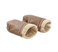 Stroller Handlebar Mittens - 10,24 inch PP Plush Gloves | Anti-Freeze Winter Hand Warmers for Prams Strollers Parents Men Women Outdoor Walk Travel Cold Weather Protection