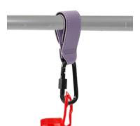 Stroller Hooks, Carabiner Hook Straps, 8.66x1.26x0.12 Inches Multipurpose Organizer Clips, Heavy Duty Hook for Diaper Bags, Purses, Groceries, Travel Essentials, Shopping Carts and Baby Carriage Use
