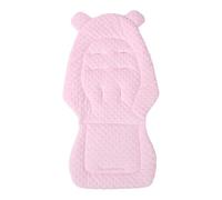 Stroller Liner Pad, Baby Insert Mat, Thickened Cushion with Breathable Cotton, Reversible Design for Car Seating, Stroller Foam and Pushchair Use, Soft Washable Fabric