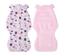Stroller Liner Reversible Insert, Baby Mat, Stroller Insert, Cotton Pad, Breathable Mat, Comfortable Liner, Baby Pad,Comfortable Breathable Stroller Mat For Pushchair Car Seat Stroller, All Season Use