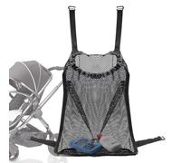 Stroller Mesh Net Storage - Stroller Organizer Bag | Adjustable Straps | Stroller Mesh Bag Mesh Stroller Large Capacity Storage Container For Diaper Toy Snack, Cargo Net, & Stroller Accessories