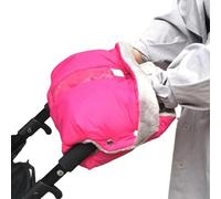 Stroller Mittens for Handlebar, Stroller Warm Mittens Hand Muff, Soft Inner Layer Gloves for Strollers, Baby Carriage Handle Mittens, Pushchair Hand Muff, Warm Mittens for Shopping Basket Handles