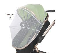 Stroller Net Cover, Protective Baby Netting, Full Cover Stroller Tent with Breathable and Kid Safe Mesh for Babies During Walks, Picnics, or Vacations, 1 Piece