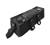 Stroller Organizer Pouch with Secure Fastener Strap, Space Storage Water Bottle Holder, Ideal Mom Diaper Bag Accessory for Golf, Park, Airplane, Travel, and Everyday Use, 19,69 x 5,51 x 6,69 pollici