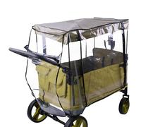 Stroller Rain Cover, Windproof Baby Shield, Foldable Weather Protector, Transparent Waterproof Layer, Easy Attachment Design Ideal for Beach, Picnic, Walking, and Outdoor Travel