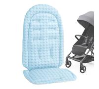 Stroller Seat Liner - Breathable Stroller Cushion | Strollers Cushion | Reversible Strollers Liner Insert | Head and Body Support Breathable Pushchair Mat for Hot Weather Pram Outdoor Beach