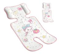 Stroller Seat Liner - Pushchair Cushion Pad For Comfort Support | Soft Breathable Fabric With Shock Absorbing Padding, Universal Fit Insert For Pram And Protection