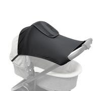 Stroller Sun Cover - Stroller Sunshade, Breathable Foldable Sunshade Canopy, Heat Shield, Adjustable Net | Cover For Naptime, Seats, Jogging, Beach Trips, Park Outings, Travel, Daily Use