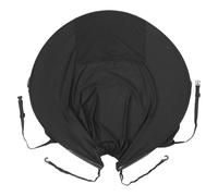 Stroller Sun Shade, Pushchair Sunshade Ombrellone UV Block Canopy, Lightweight Sturdy Design, ideale per camminare, campeggio, picnic, shopping, strumenti all'aperto, nero/bianco, 260 g