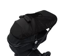 Stroller Sun Shade, Rain Cover Pushchair, 33.46x26.38x0.39 Inches Uv Protection Canopy with Waterproof Design, Easy Attachment for Travel, Daily Walks, Camping and Outdoor