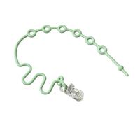 Stroller Toy Straps - Silicone Secure Adjustable Tether Clips, Lightweight Ba-by Pacifier & Toy Holder Straps for Car Seat Stroller Crib Travel | Safe Anti-Drop Ba-by Accessory For Bottles Teethers Ba