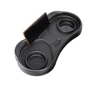 Stroller Tray Detachable - 7.48 inch Sturdy Cup and Snack Holder Clamp with Adapter Attachment for Stroller, Ideal for Family Trips, Outdoor Activities, Hiking, City Walking, Traveling