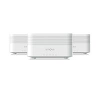 STRONG - 3x Atria Mesh Kit AX3000 - Amplificatore WiFi 6 - Add-on - Fino a 1050 m² di copertura WiFi 6 aggiuntiva - Per tutti le Modem/Router - Dual Band 2,4 GHz + 5 GHz - Porte LAN Gigabit - Bianco