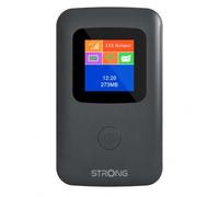 STRONG 4G AIRSPOT 220 Saponetta WiFi Portatile con SIM, 4G LTE CAT4 150 Mbps in Download, Hotspot WiFi Tascabile da Viaggio, Display a Colori, Batteria Ricaricabile, Porta USB-C, Funzione Power Bank