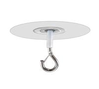 Strong Bond Hook, Adhesive Ceiling Mount Hanger, Small Hook with Easy Install, Clear Hanging Support, Ceiling Hooks with Minimal Design, Decor Tool for Party Bedroom