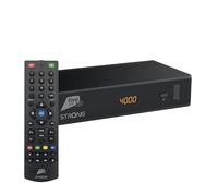 STRONG - Decoder Satellitare SRT7807TIVU - Tivùsat HD con Scheda Tivùsat Inclusa, Funzioni Smart - Tanta TV in HD - Facile da Usare - Nero