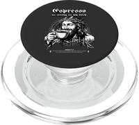 Strong Espresso and faith, popolare cafe chiesa con scritta PopSockets PopGrip per MagSafe