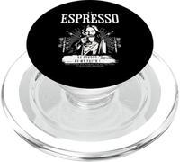 Strong Espresso and faith, popolare cafe chiesa con scritta PopSockets PopGrip per MagSafe