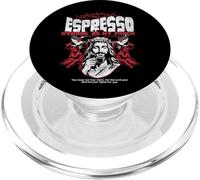 Strong Espresso and faith, popolare cafe chiesa con scritta PopSockets PopGrip per MagSafe
