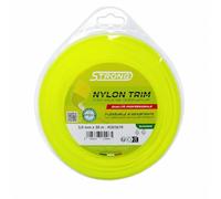 Strong Filo di Ricambio per DECESPUGLIATORE Misura: 3X50MT Filo in Nylon Quadro