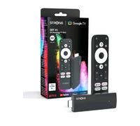 Strong Google Tv Andorid Stick Hdmi 4K Uhd Wifi Netflix Prime Telecomando 2In1