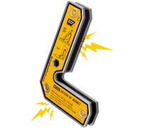 Strong Hand Tools MLD600 90 Angolo fisso Quadrato magnetico Magneti interni ed esterni Squadra per saldatura Forza di trazione 40 libbre Lunghezza 6