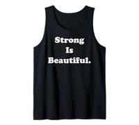 Strong Is Beautiful Inspirational Quote Canotta