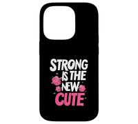 Strong is the New Cute, Women’s Fitness & Gym Motivation Custodia per iPhone 14 Pro