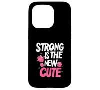 Strong is the New Cute, Women’s Fitness & Gym Motivation Custodia per iPhone 15 Pro