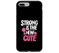 Strong is the New Cute, Women’s Fitness & Gym Motivation Custodia per iPhone 7 Plus/8 Plus
